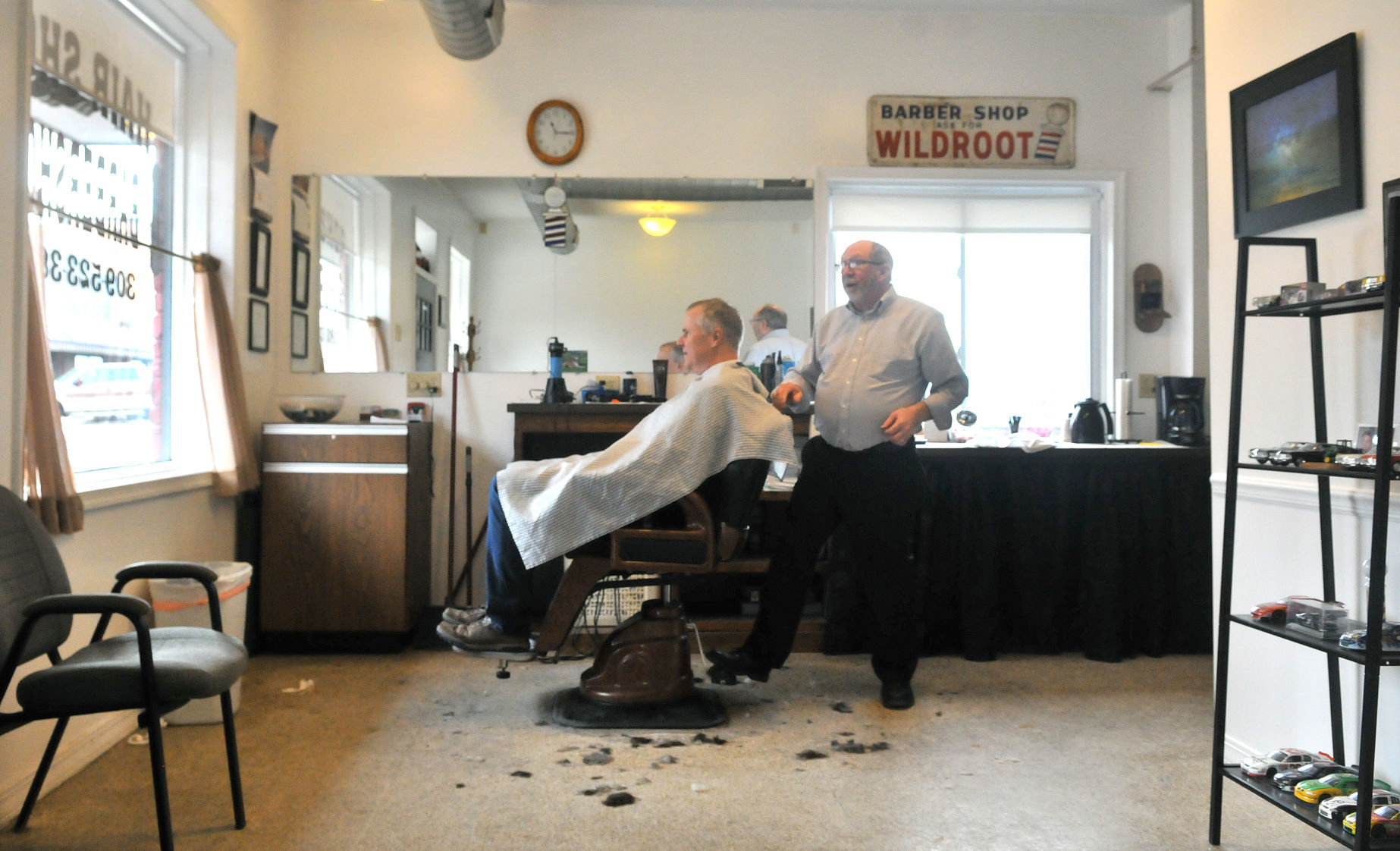 Progress: Port Byron barber, Bob Pifkin